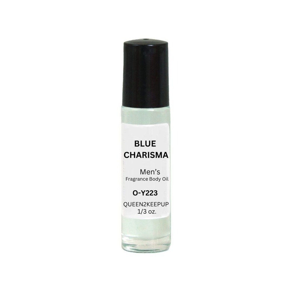 Blue Charisma (Men) Body Oil 10 ml Fragrance All Natural 1/3 oz Roll-On Scent